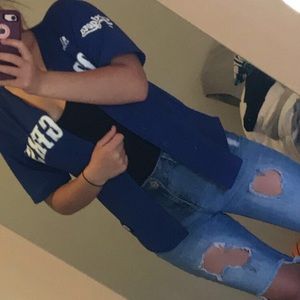 Dodgers button up shirt